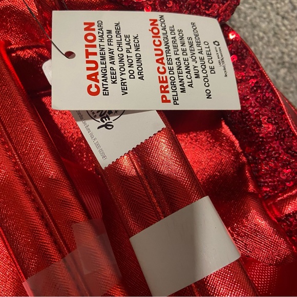 Loungefly Disney Parks NEW Minnie Mouse Pirate RED Sequined Mini Backpack - Picture 9 of 15